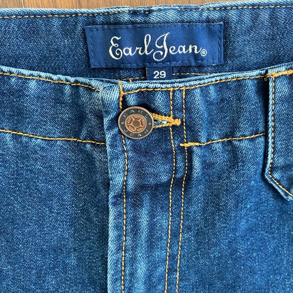 Earl Jeans wide leg with snaps along bottom of the back size 29 - Picture 6 of 7